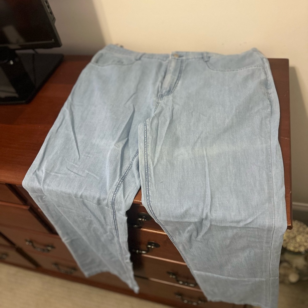 Sky Blue Denim Jeans